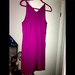 Banana Republic Dress in bright pink!